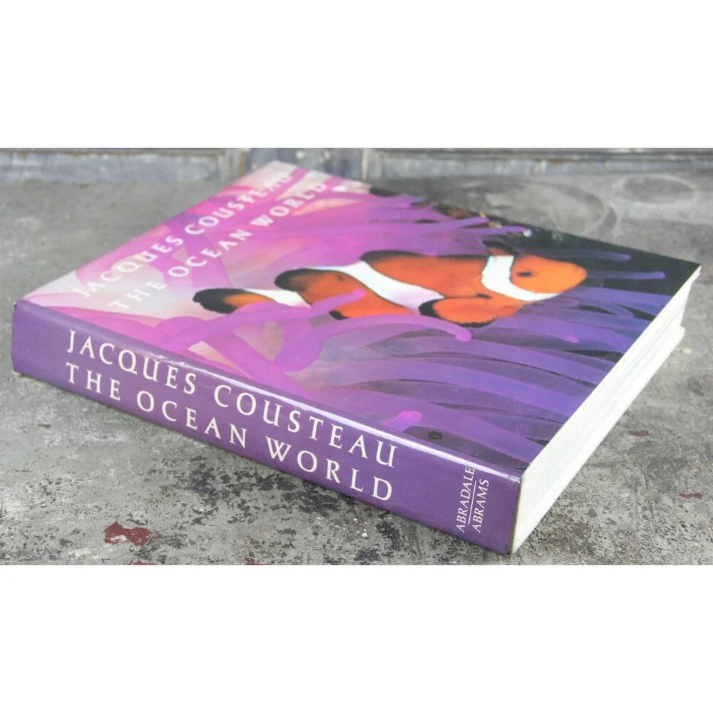 FIRST EDITION Jacques Cousteau The Ocean World, copyright 1979